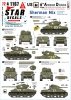 Star Decals 72-A1167 US 6th Armored Division 1. The Super-Sixth in Europe 1944-45. Sherman Mix 1/72